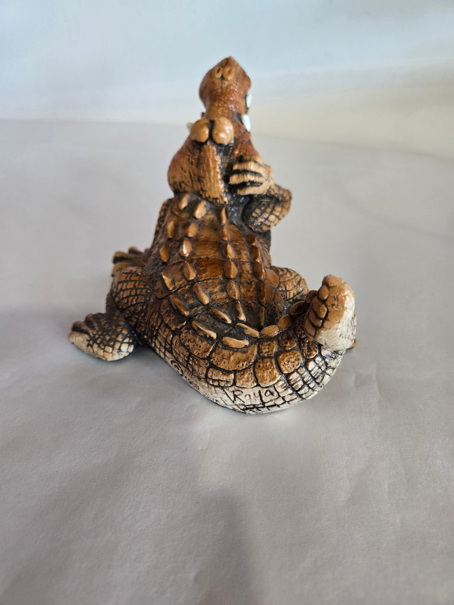 Vintage Beasties of the Kingdom" alligator figurine
