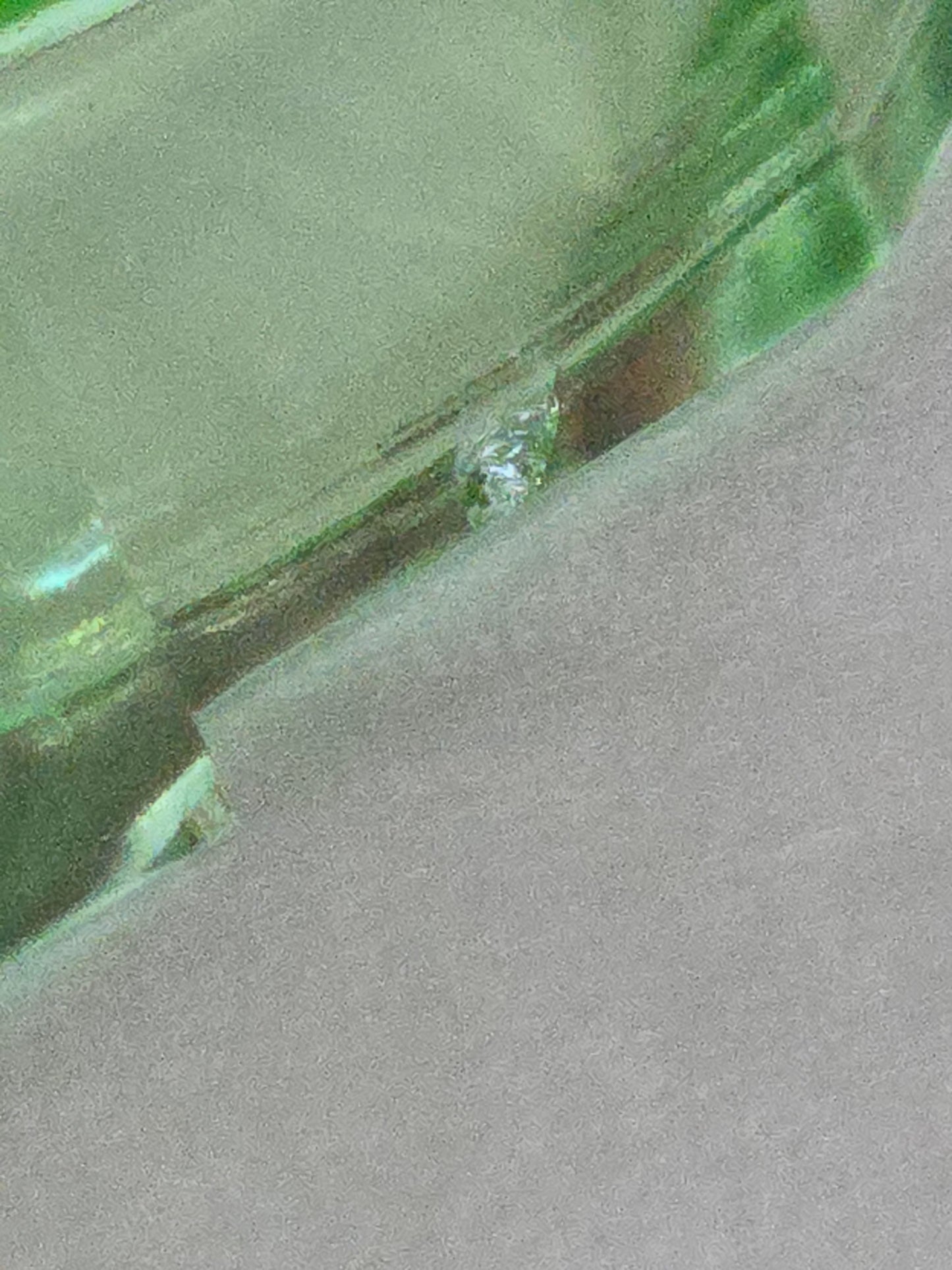 Vintage Uranium Indiana Glass Creamer & Sugar with Caddy