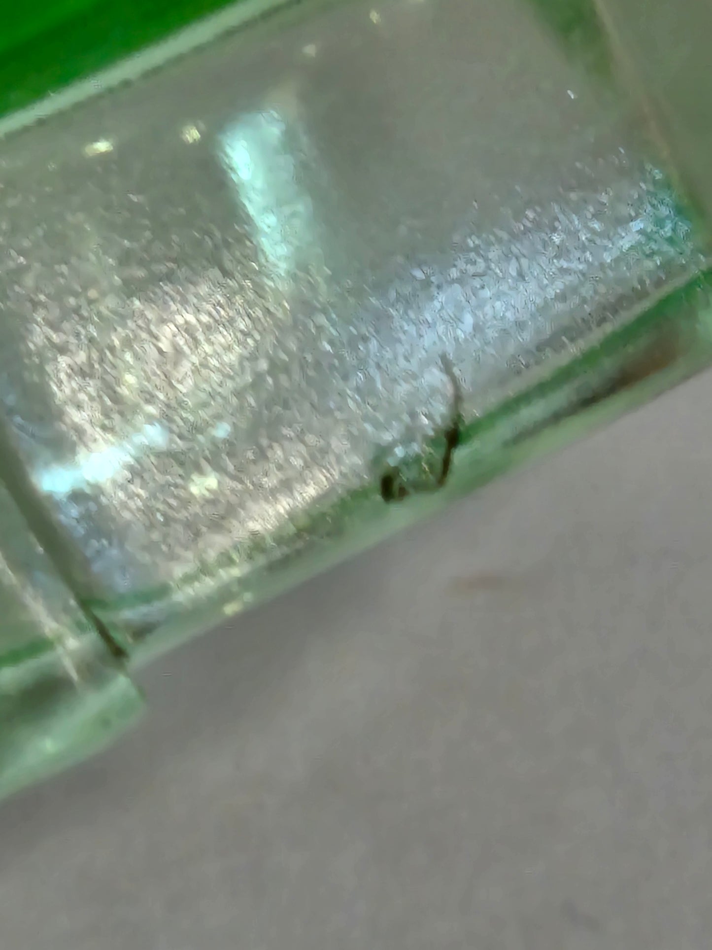 Vintage Uranium Indiana Glass Creamer & Sugar with Caddy