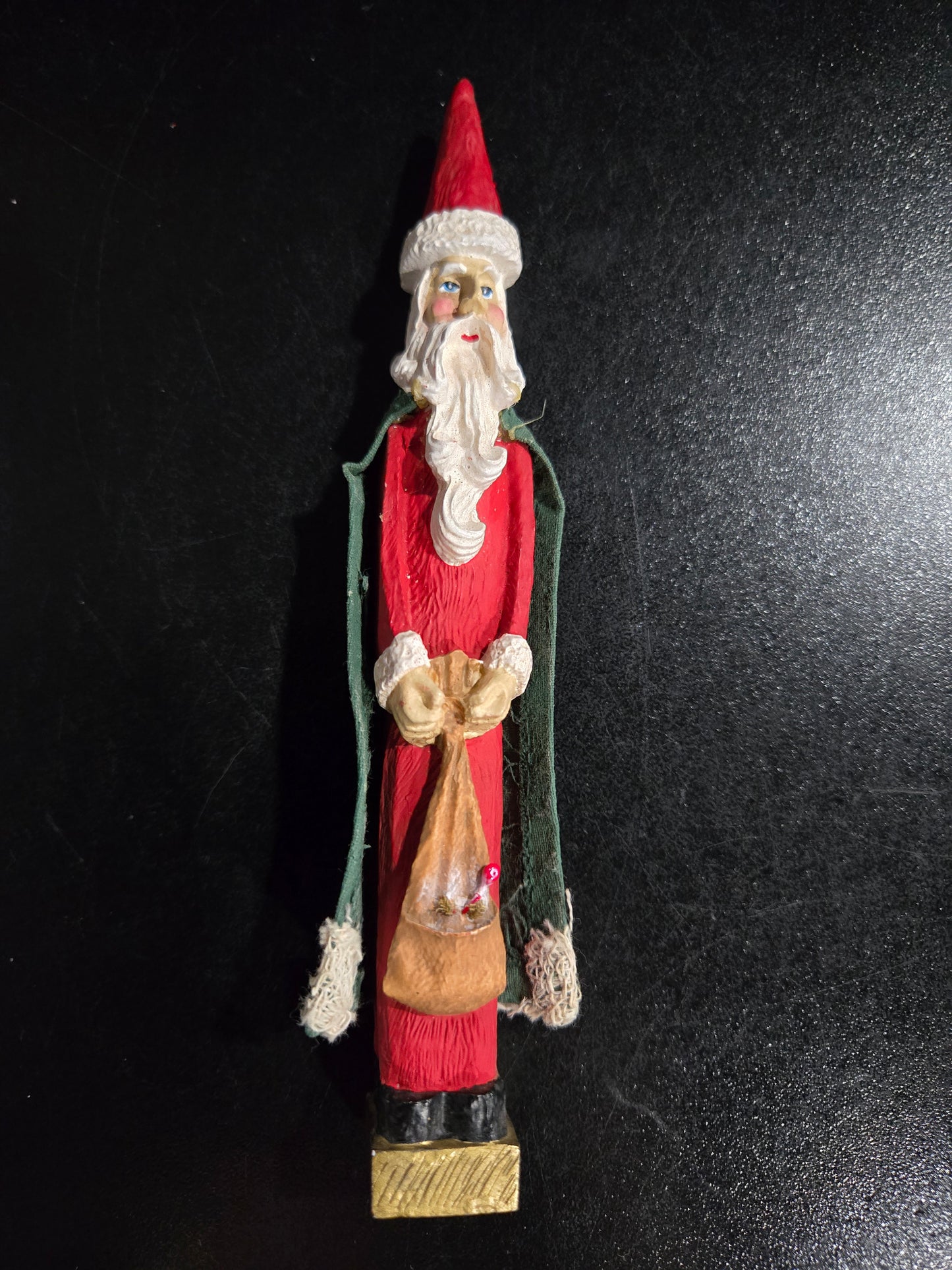 Resin Santa Claus holiday bag
