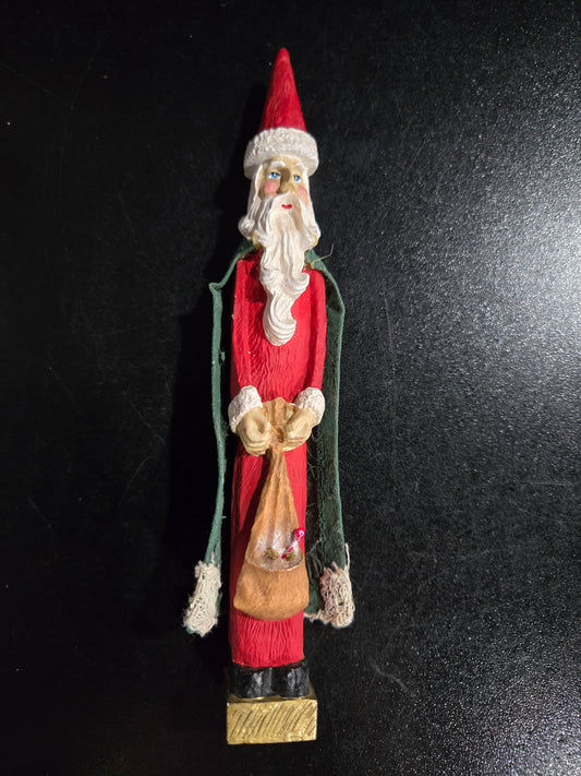 Resin Santa Claus holiday bag