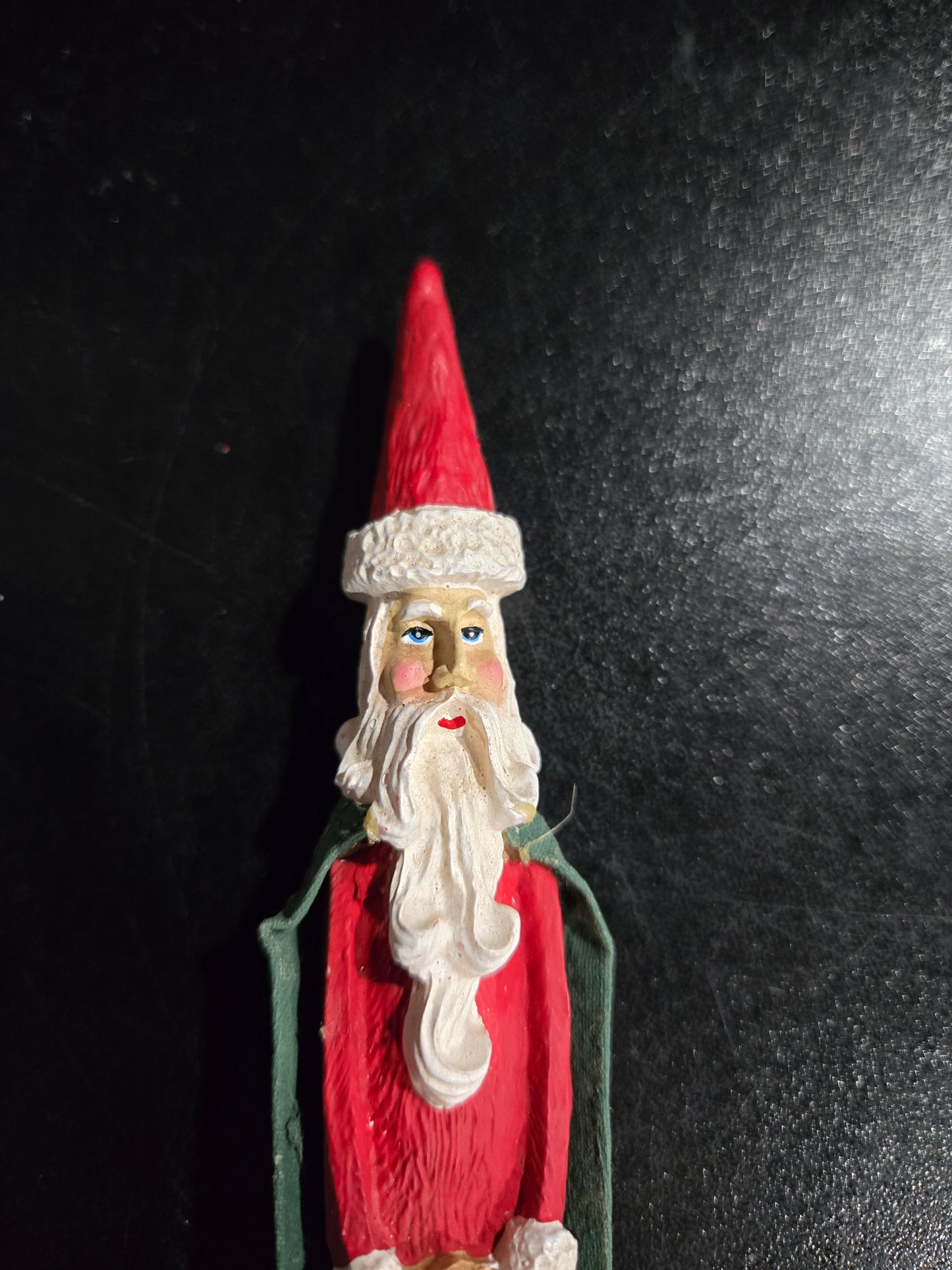 Resin Santa Claus holiday bag