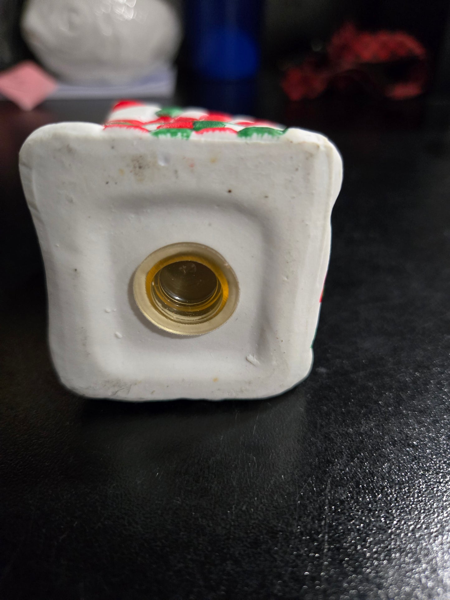 Vintage ceramic Mr & Mrs Claus Salt & Pepper