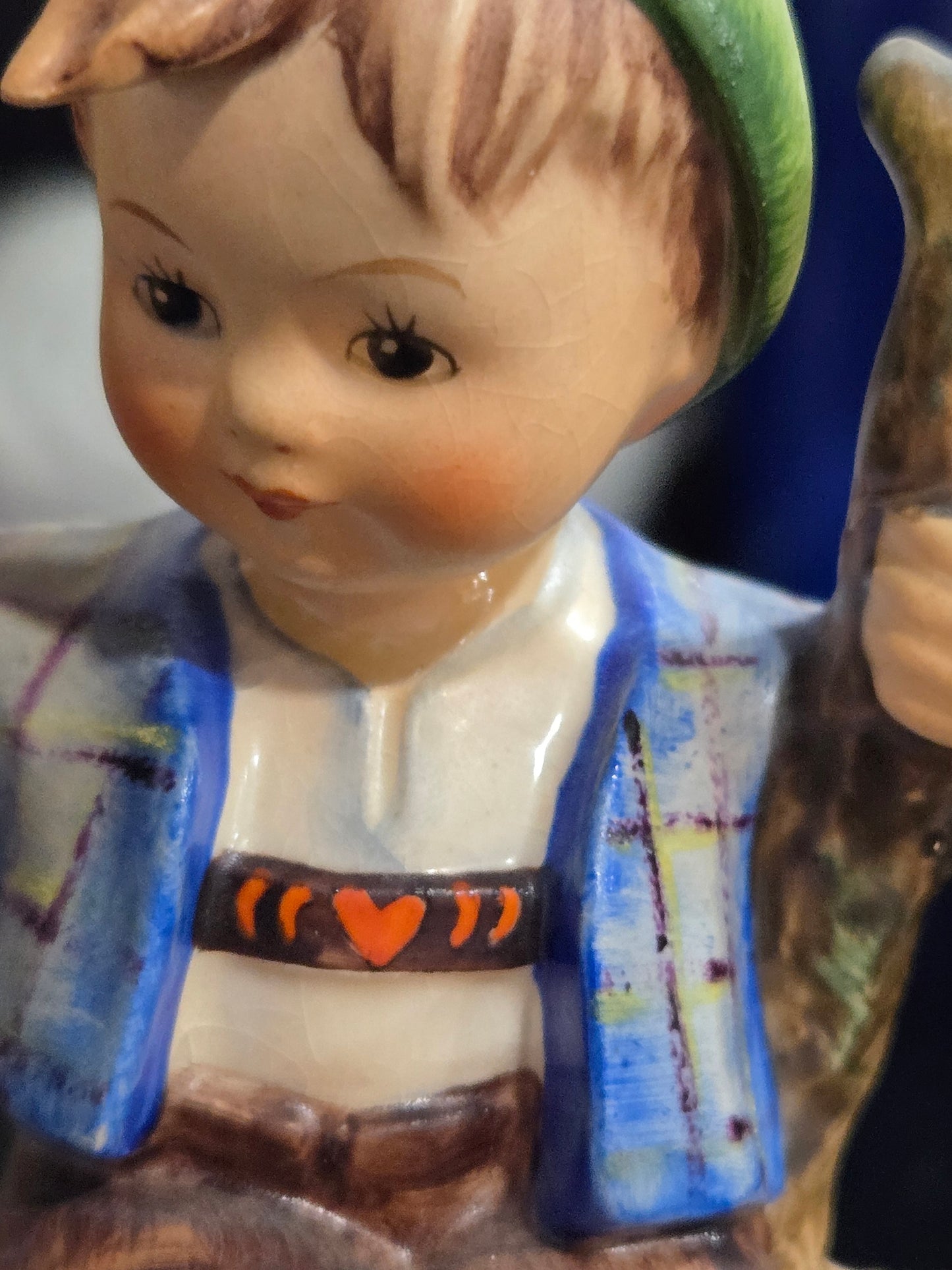 Vintage Goebel Hummel  " Apple Tree Boy" porcelain