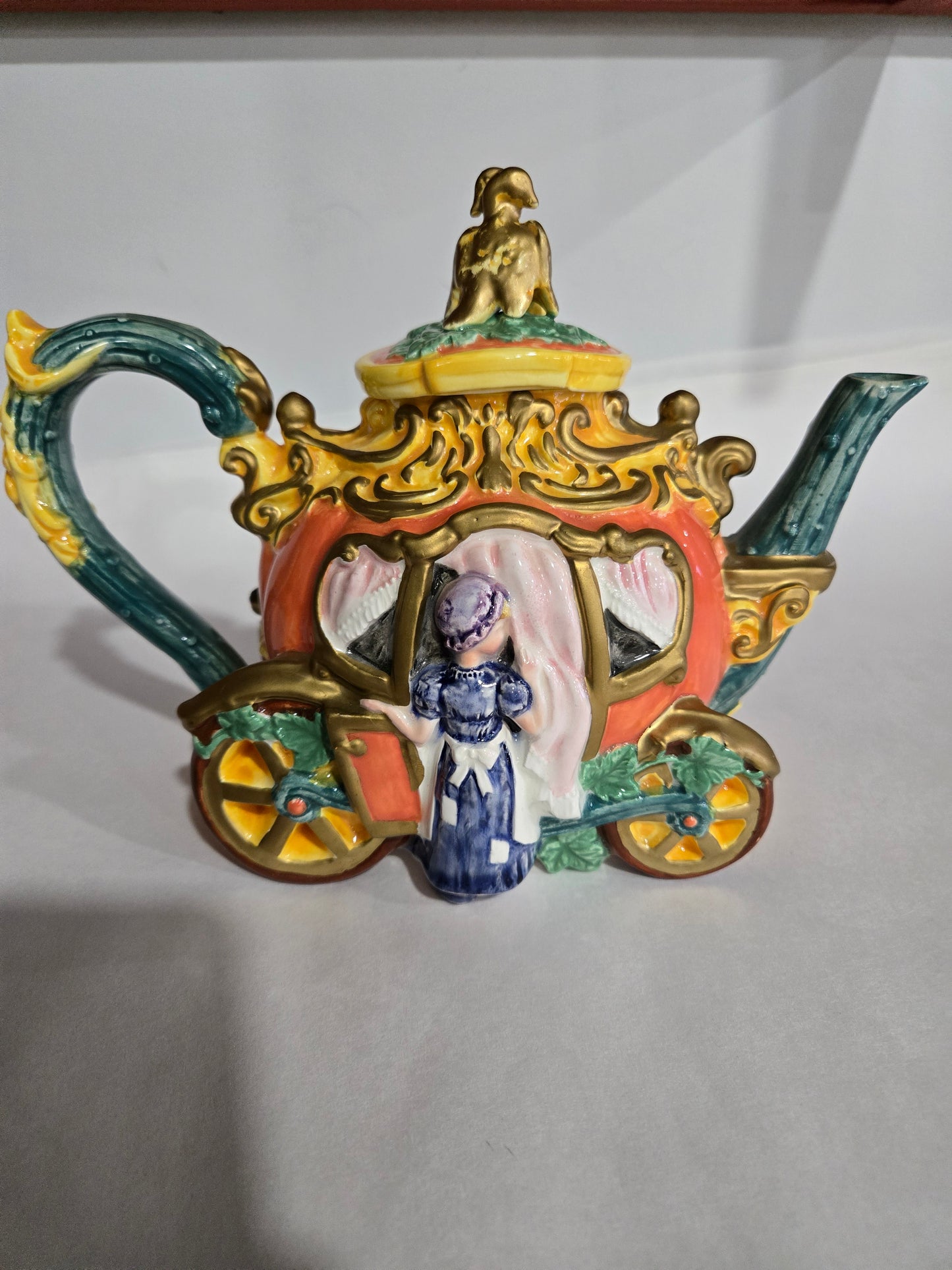 Fitz & Floyd Cinderella Royal Carriage teapot