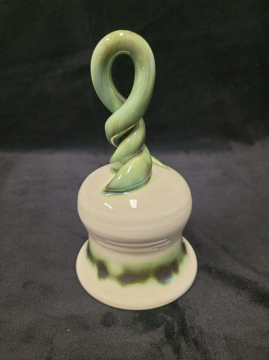 Ceramic Bell with Vine Handle