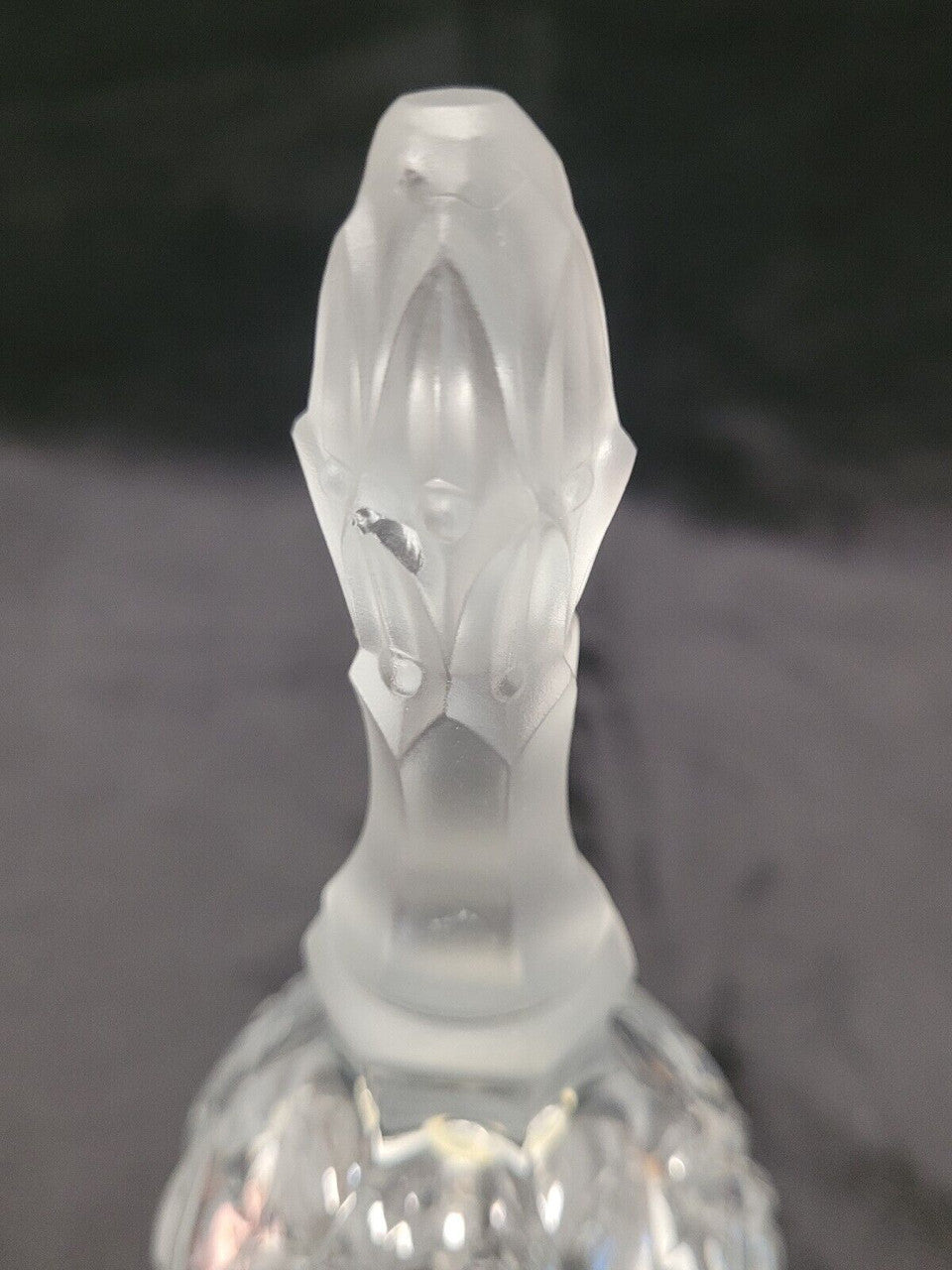 Crystal Bell with Eagle and 13 Stars