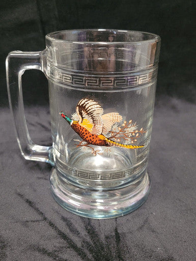 Princess House Pheasant Beer Mug