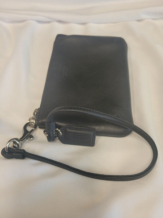 Black Coach Wristlet