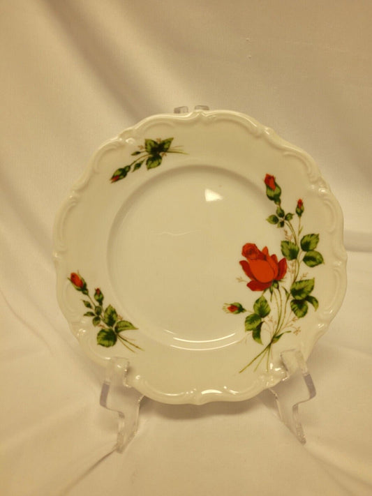 Winterling Red Rose plate