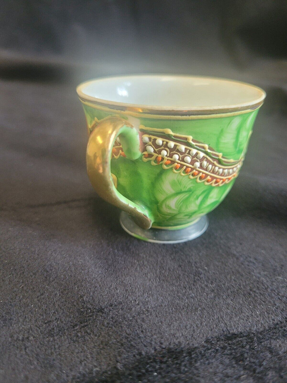 Niko Niko Green Dragon Demitasse Cup