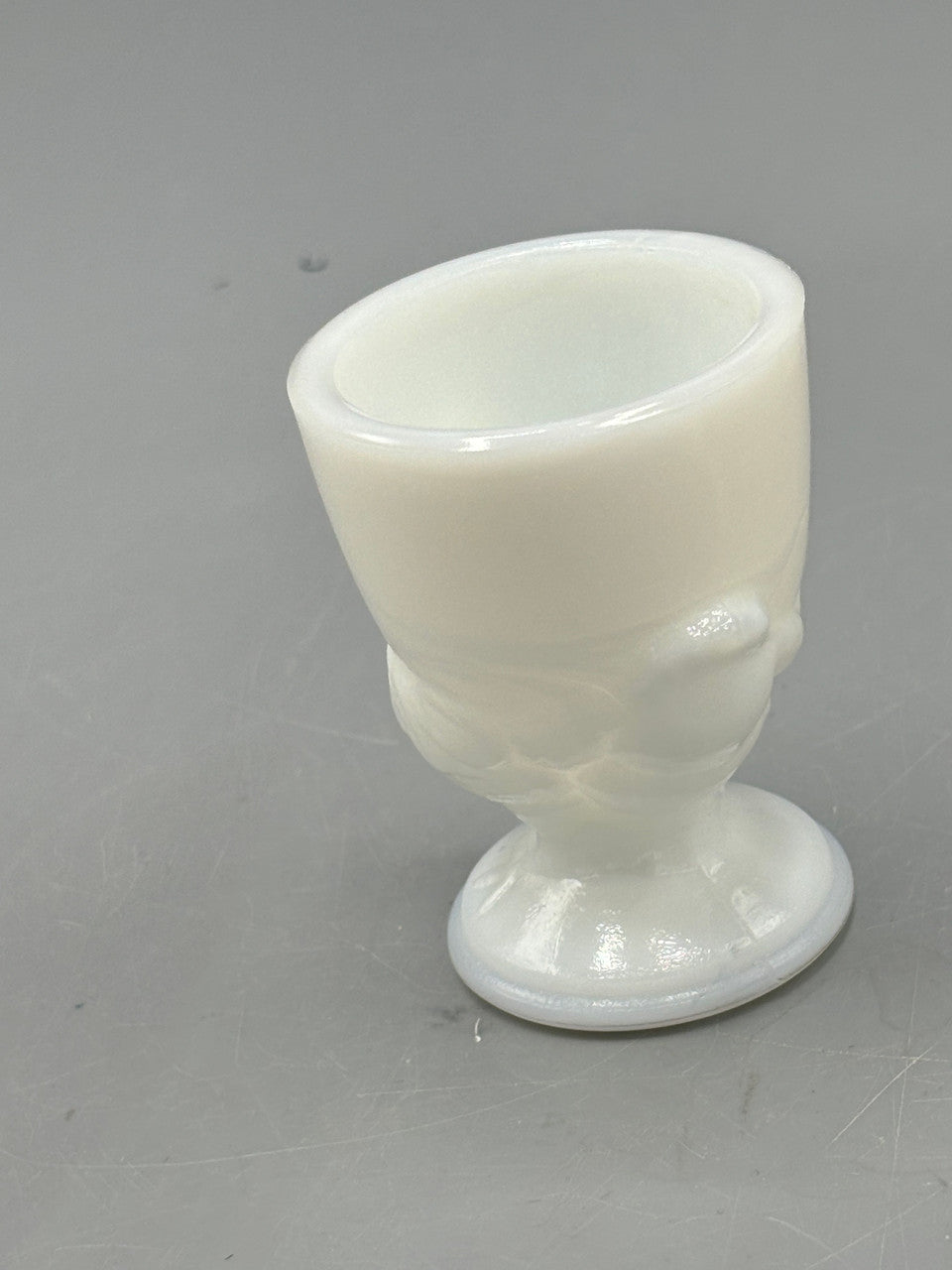 Westmoreland Milk Glass Chicken Egg Cup/Toothpick Holder