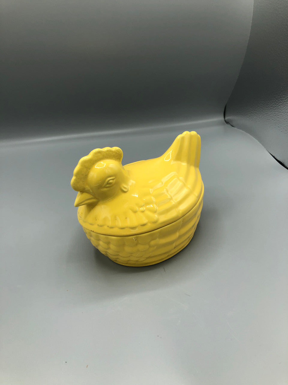 "BIA" Yellow Chicken Canister