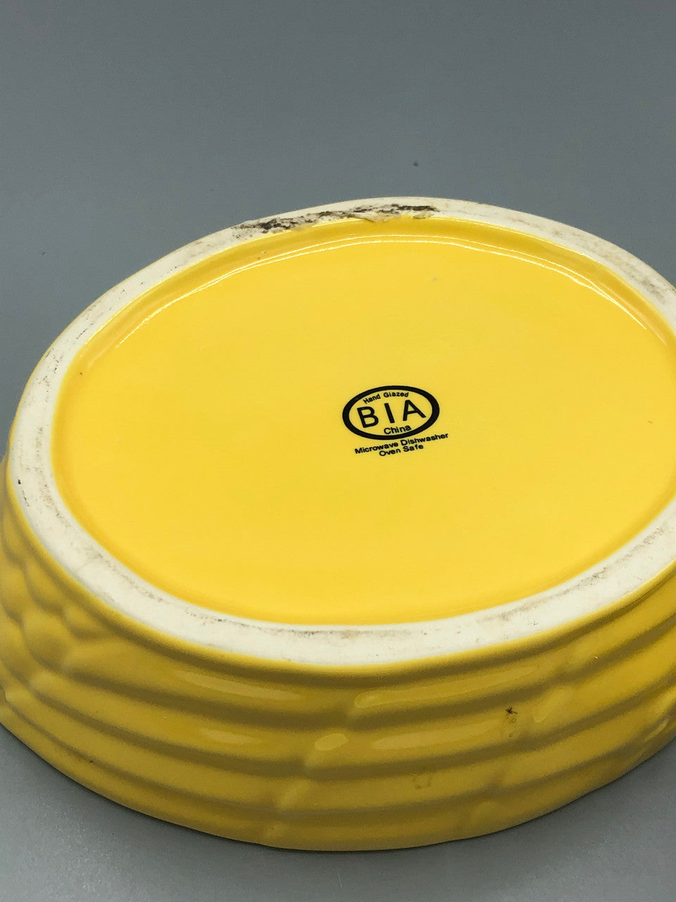 "BIA" Yellow Chicken Canister