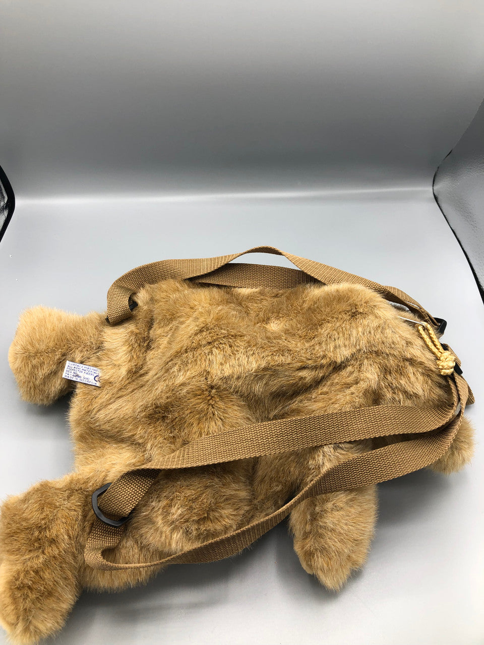 "Rare" light brown Teddy back pack