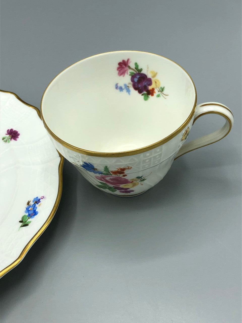 Dresden Tea cup, Saucer & Plate