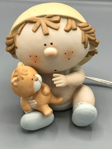 Vintage Bumpkins Ceramic Baby lamp