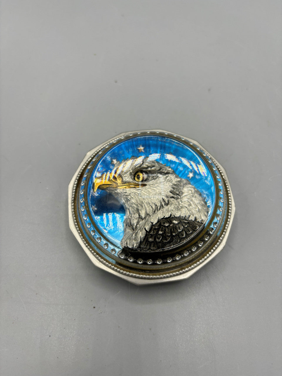 Resolute Eagle paperweight signed Charlie Hill