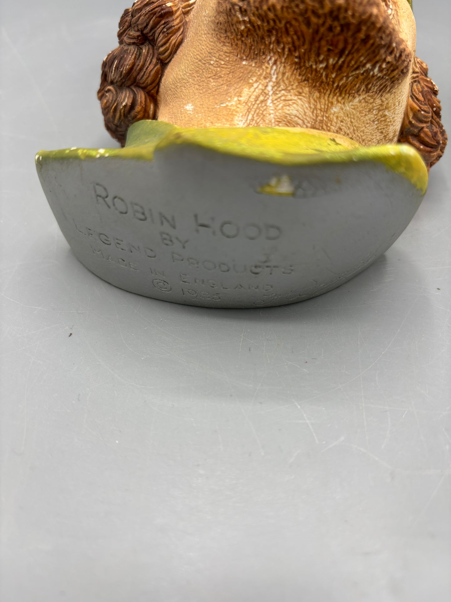 Vintage Robin Hood Chalkware wall hanging by Wright