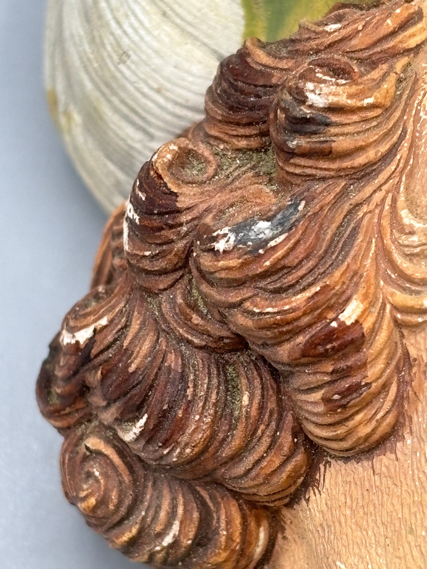 Vintage Robin Hood Chalkware wall hanging by Wright