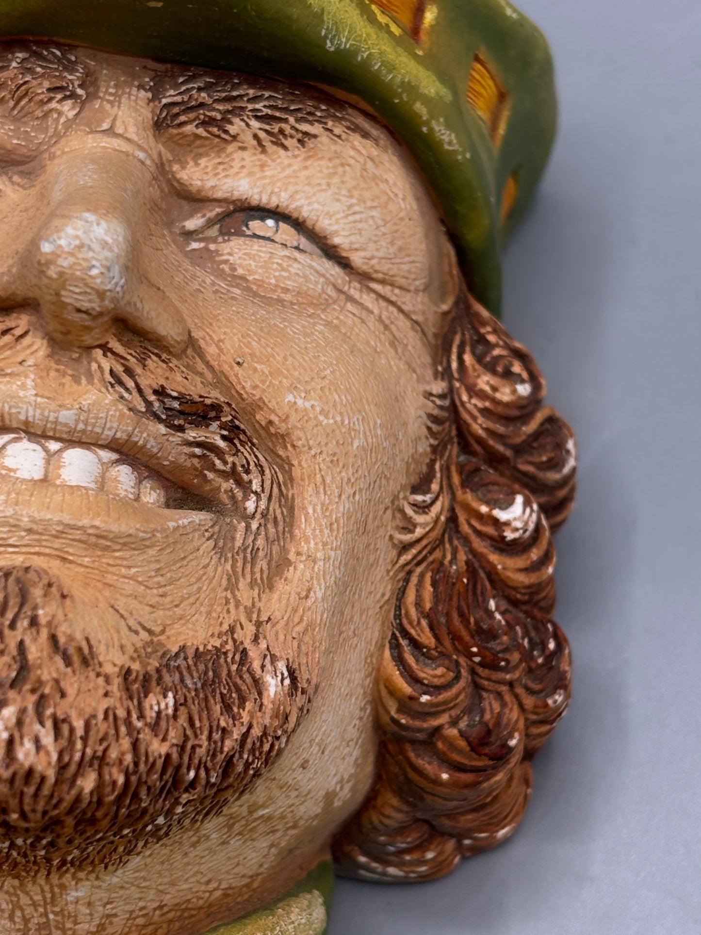 Vintage Robin Hood Chalkware wall hanging by Wright