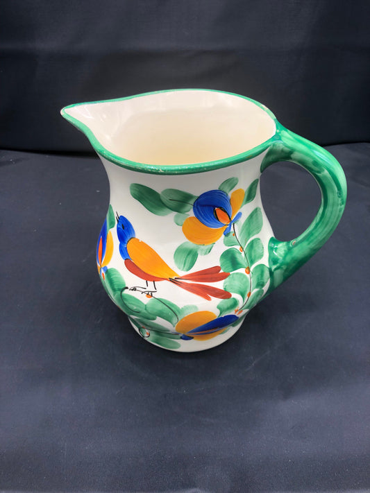 Czechoslovakia Bird Water Pitcher