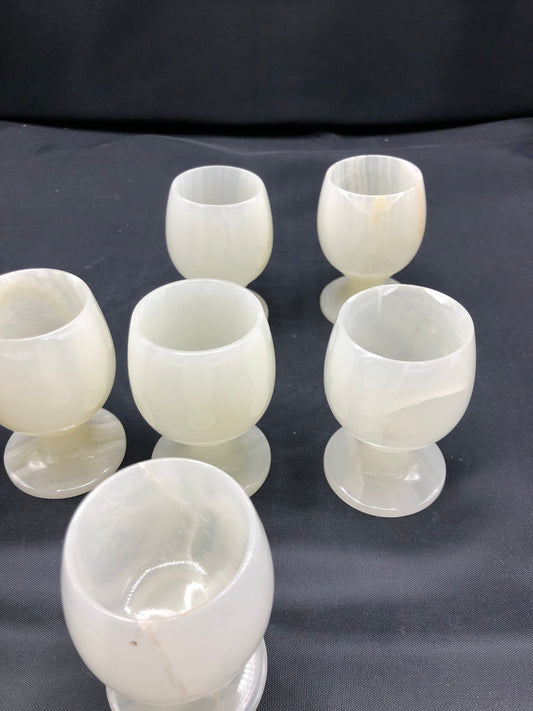 Jade 6 piece Goblets