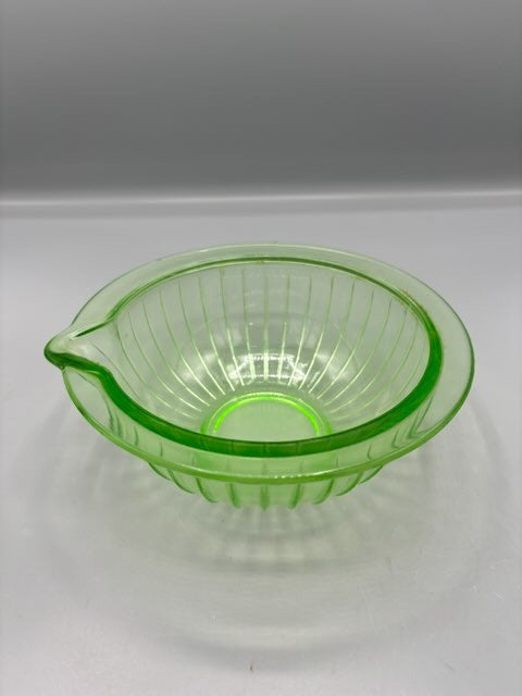 Antique green bowl