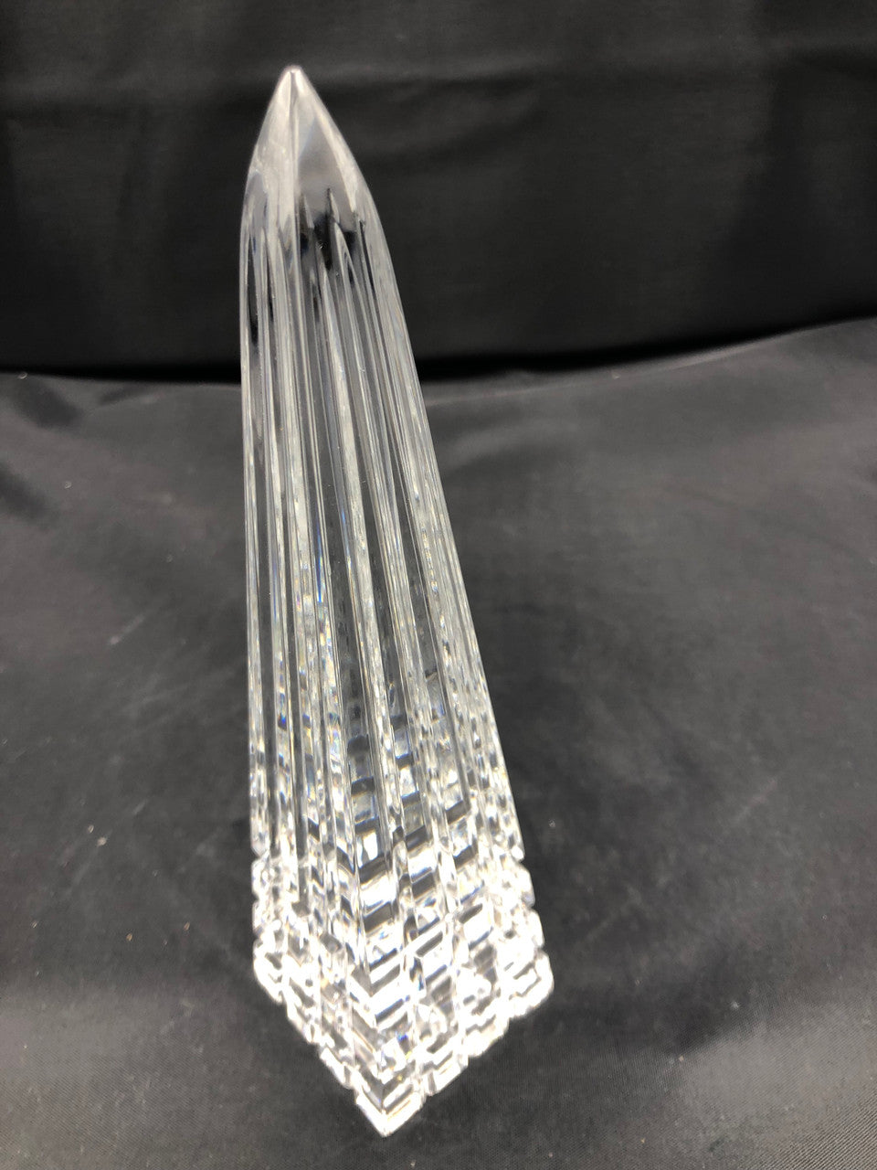 Waterford cut Crystal Obelisk