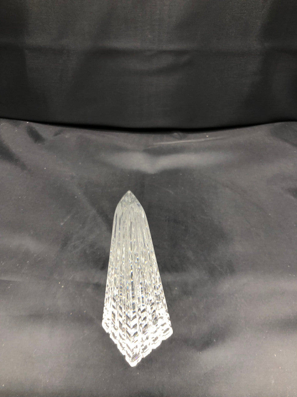 Waterford cut Crystal Obelisk