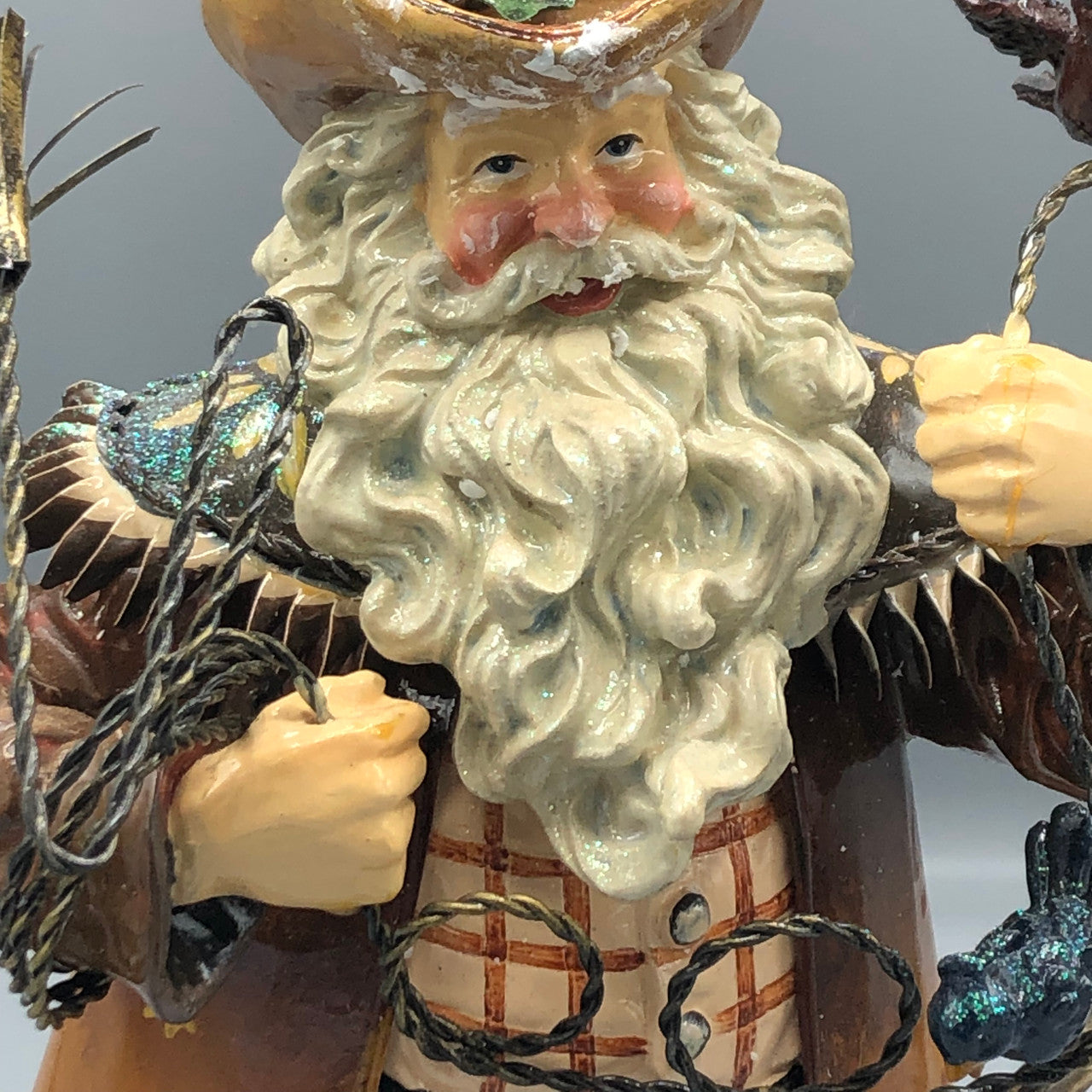 Western tall Lasso Santa