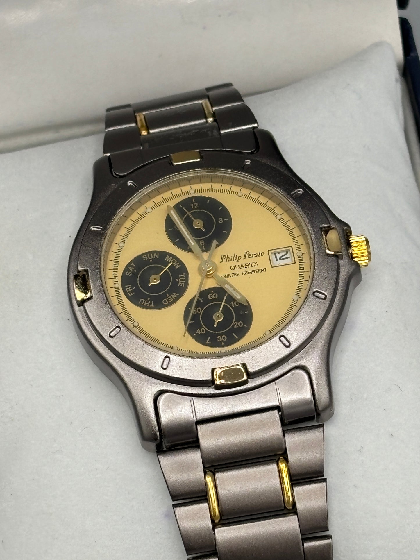 Phillip Persio Unisex titanium watch