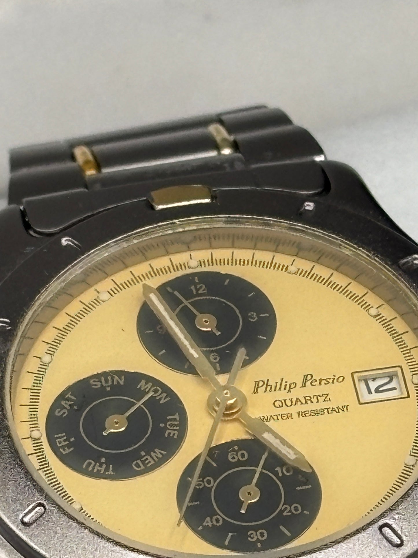 Phillip Persio Unisex titanium watch