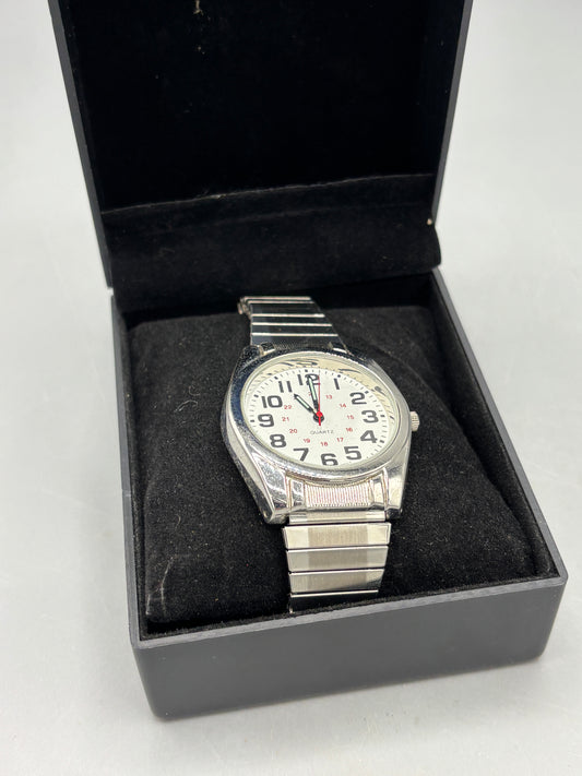 Mens Analog Expansion band watch