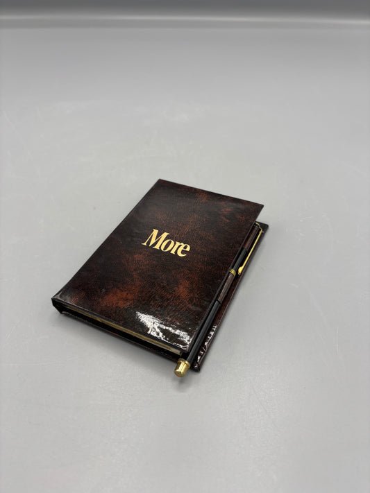 Antique address book & pen