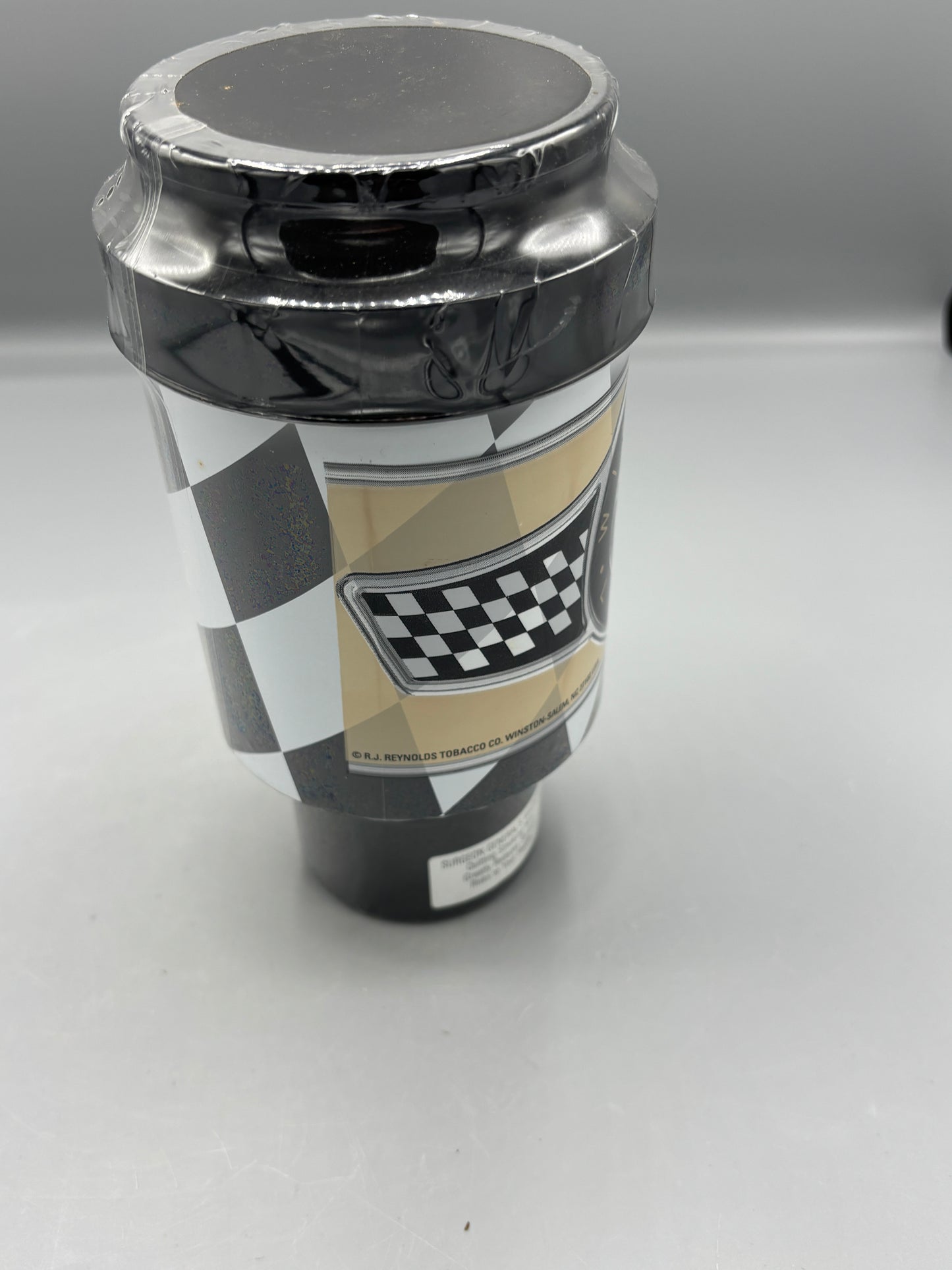 Winston lights branded plastic tumbler with lid