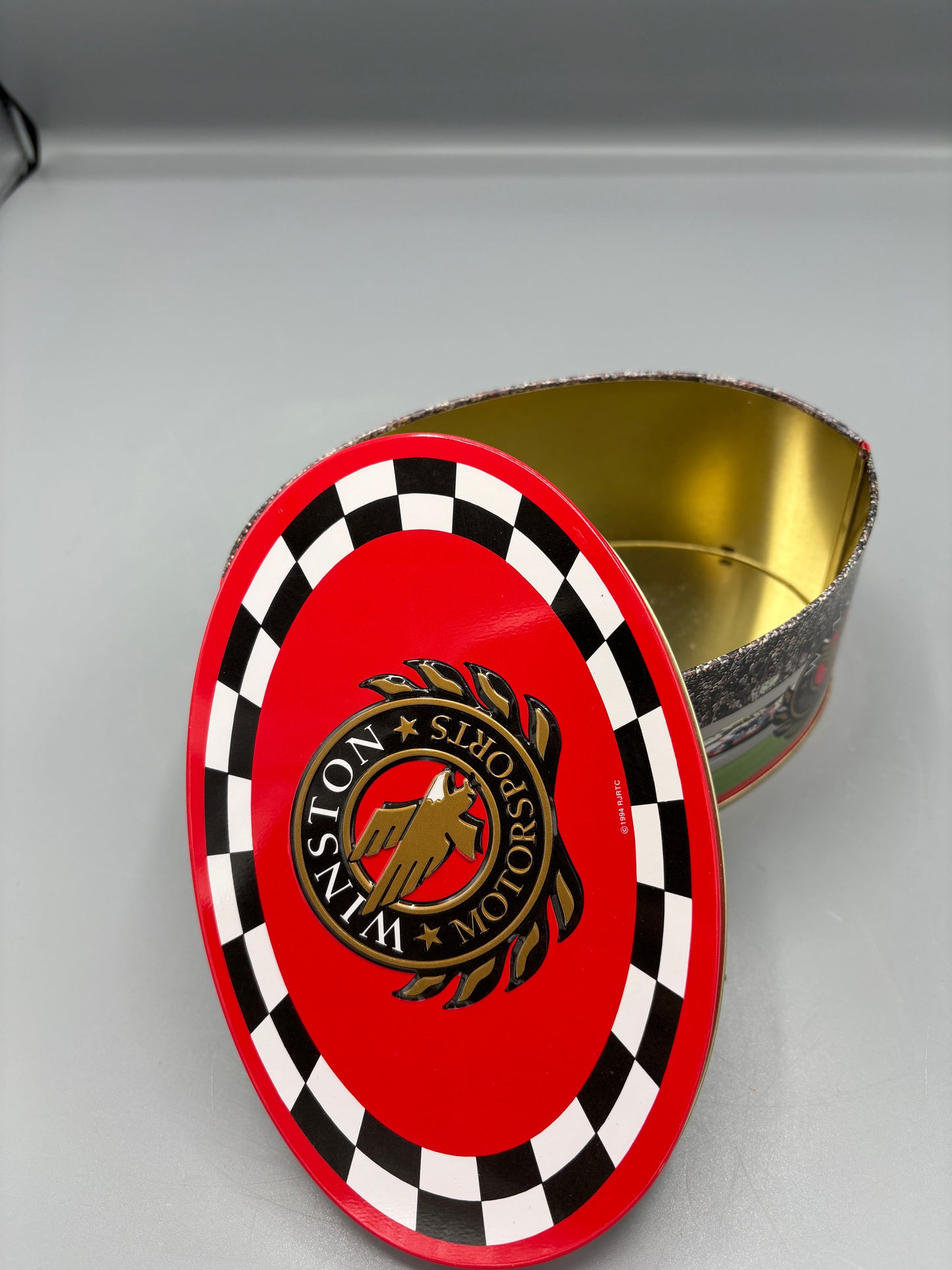1986 Winston Cup Nascar tin