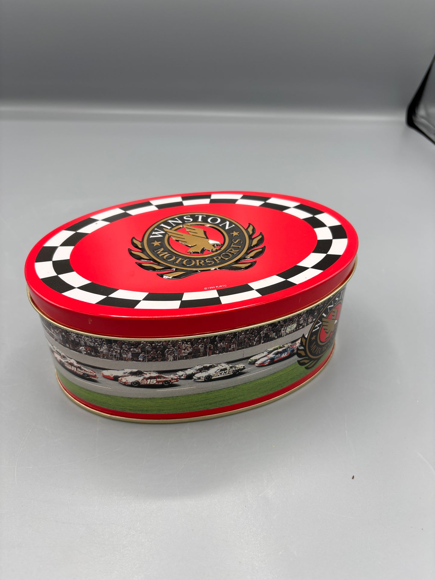 1986 Winston Cup Nascar tin
