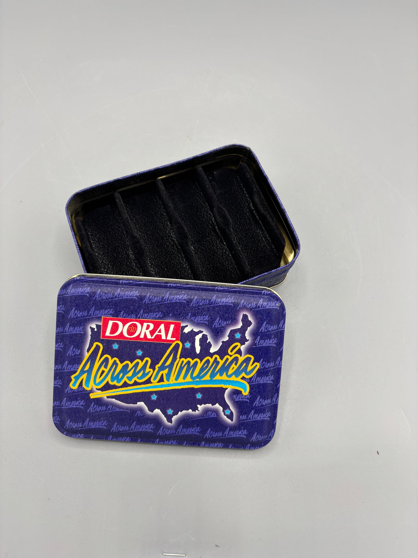 Vintage Doral cigarette tin