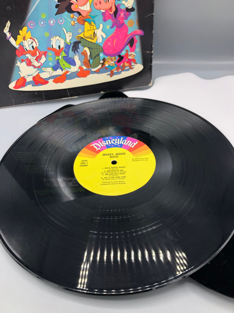 Mickey Mouse Disco record