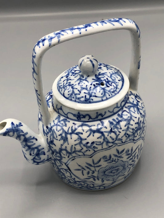 Blue & White tea pot