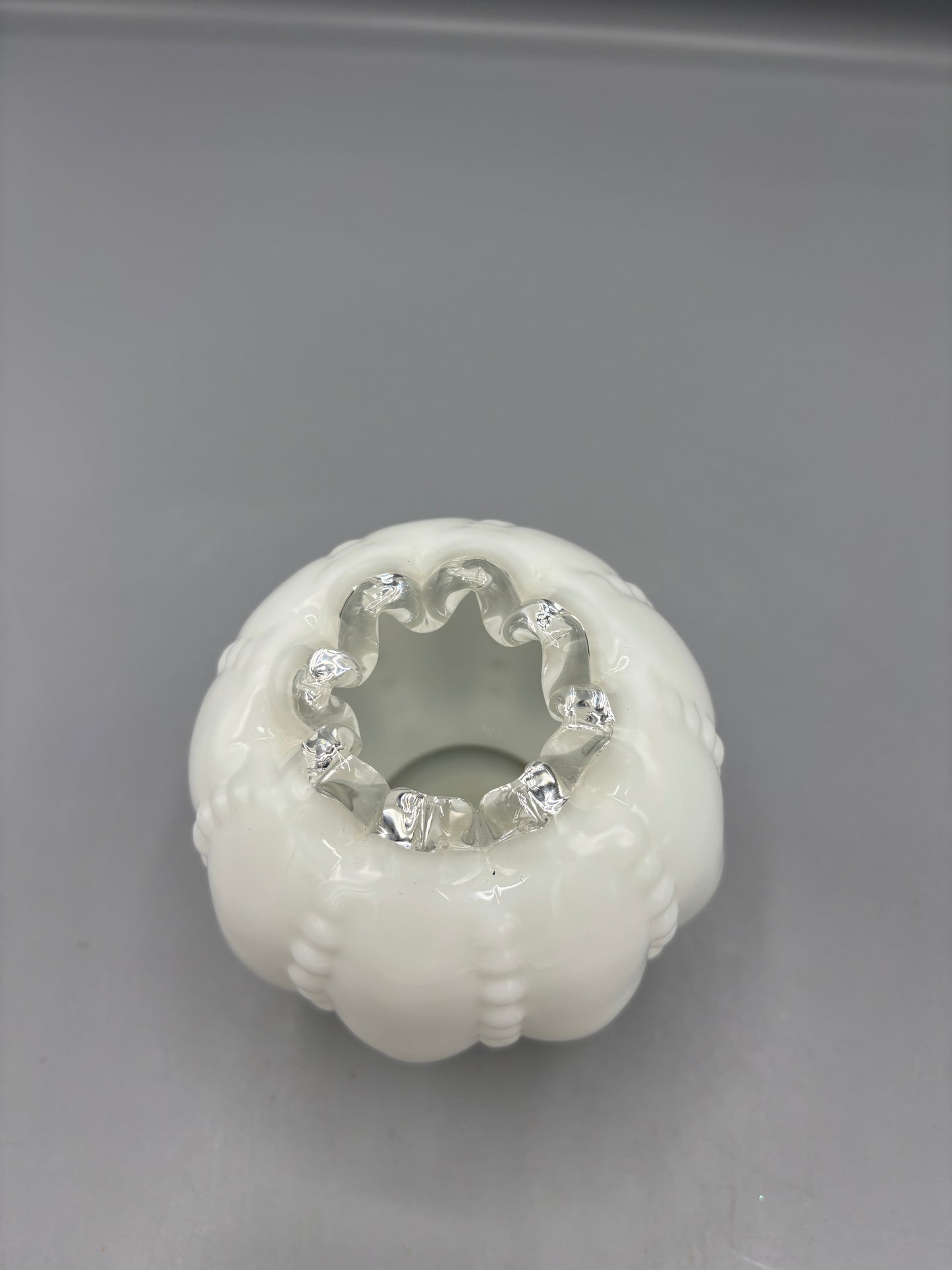 Fenton silver crest Rose bowl