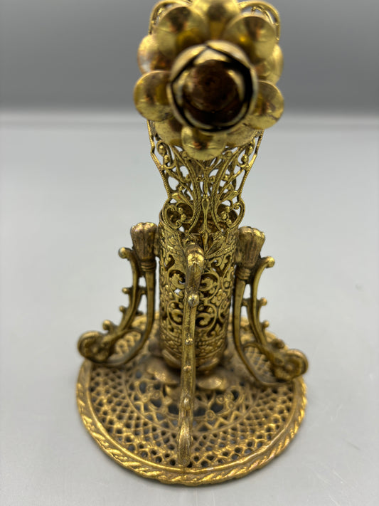 Matson gilded bud vase