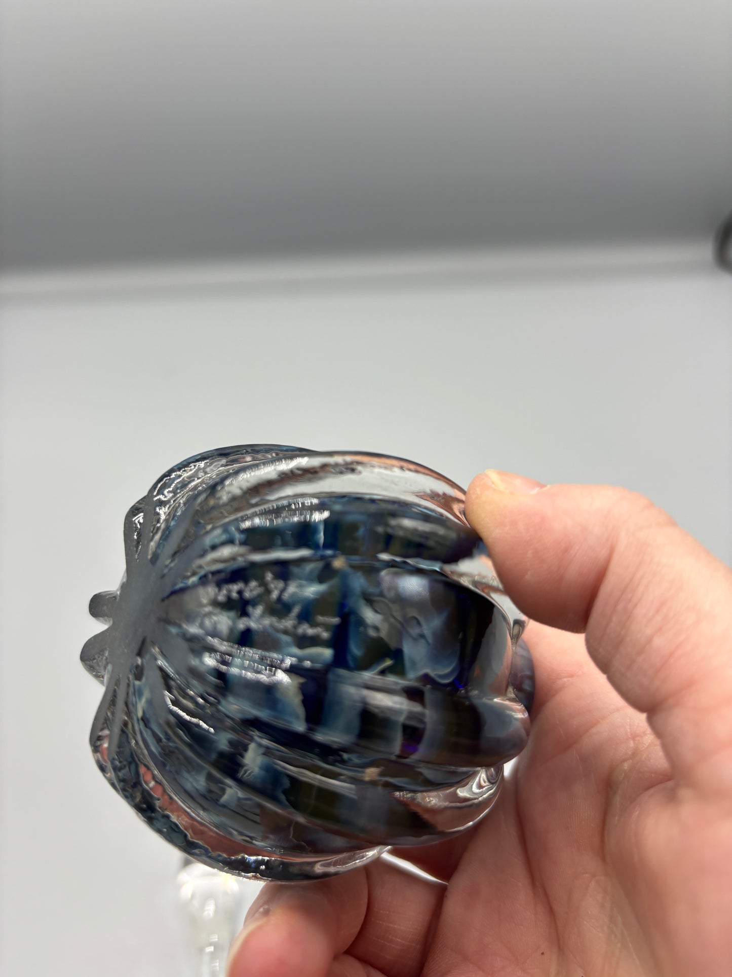 Vintage signed Murano glass perfume bottle