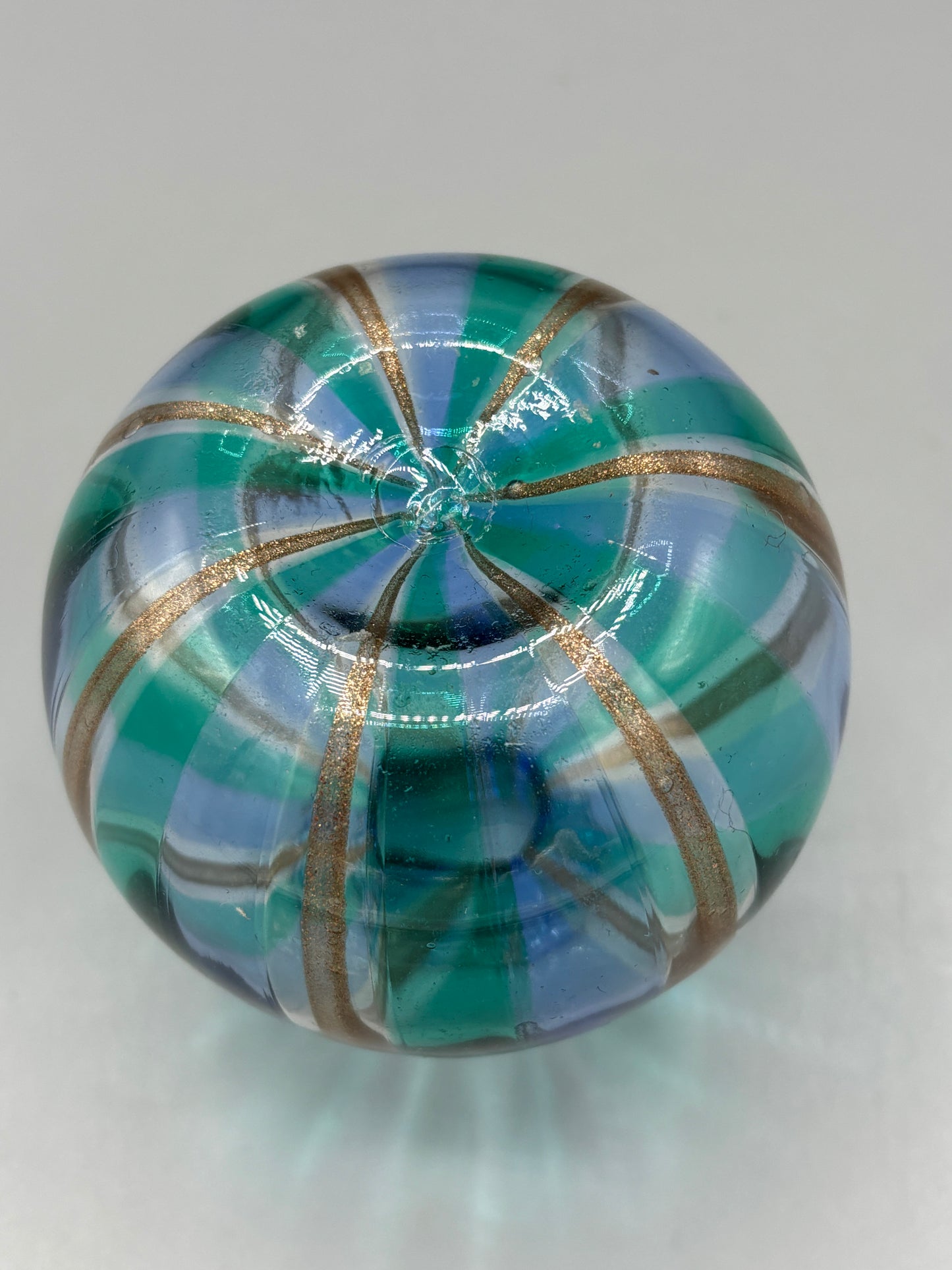 Vintage Murano  round perfume bottle