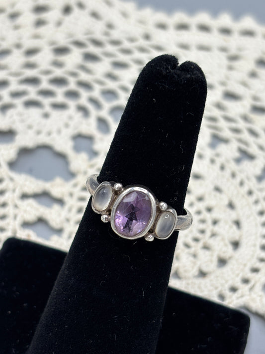Sterling Amethyst Crystal stone