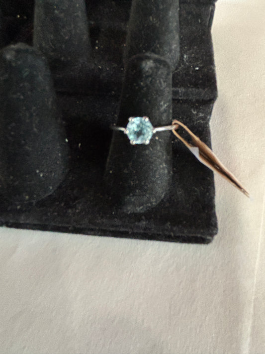 Sterling Blue Topaz ring