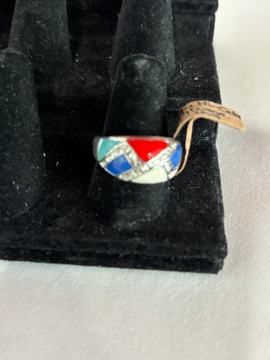 Multi color Costume ring