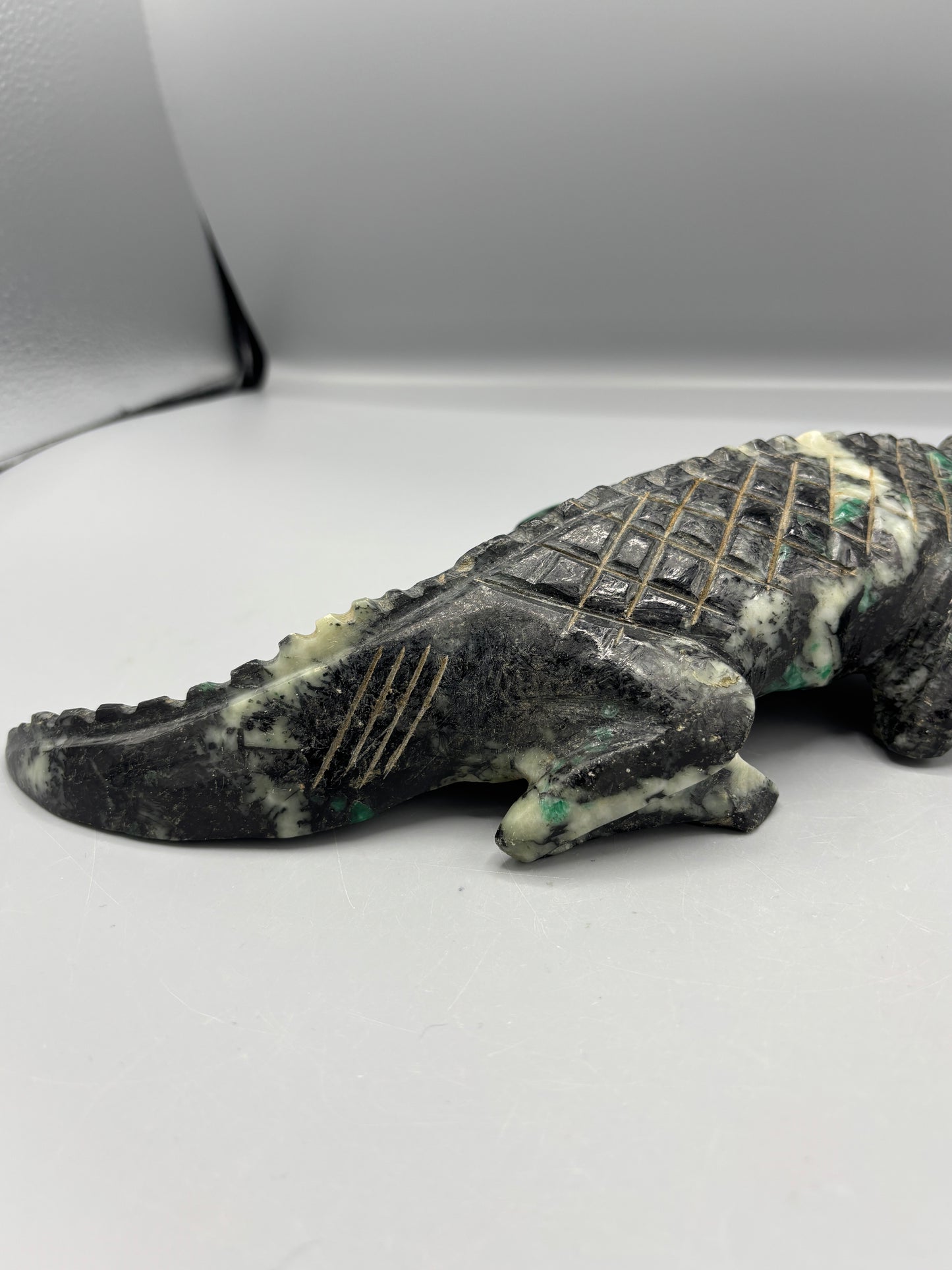Natural turquoise Crocodile