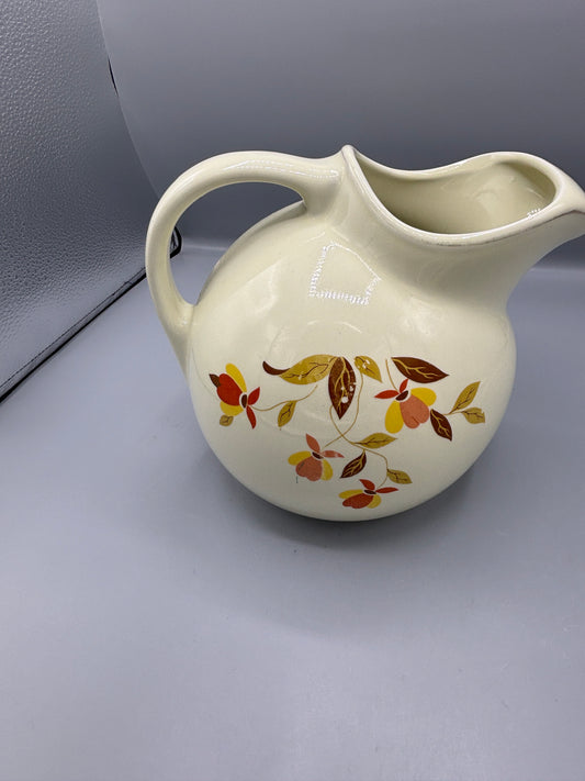 Vintage Halls Autumn Leaf ball pitcher